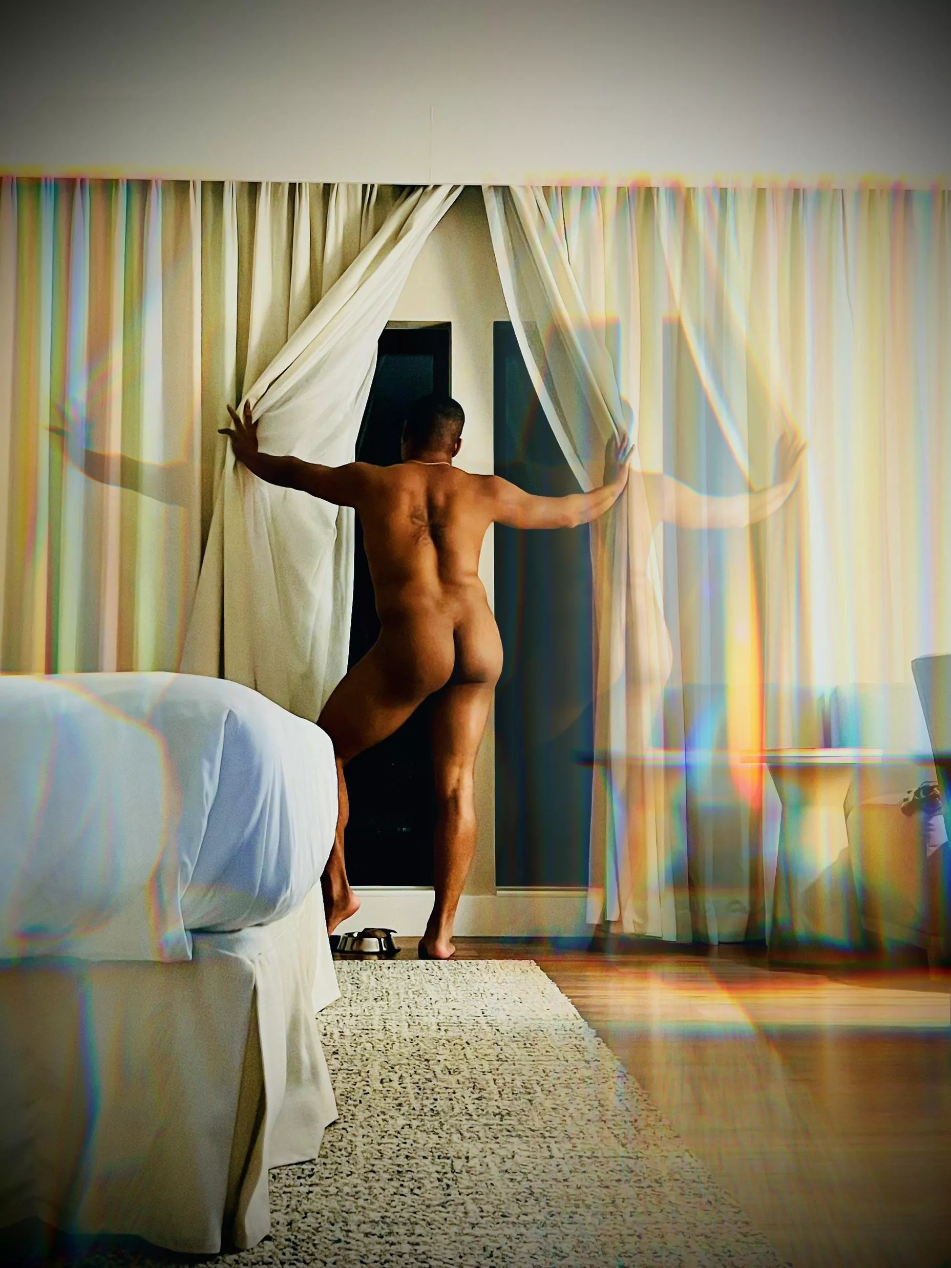 Couldn’t wait to check into my hotel room & get comfortable. Had a beautiful view btw posted by muccidee16