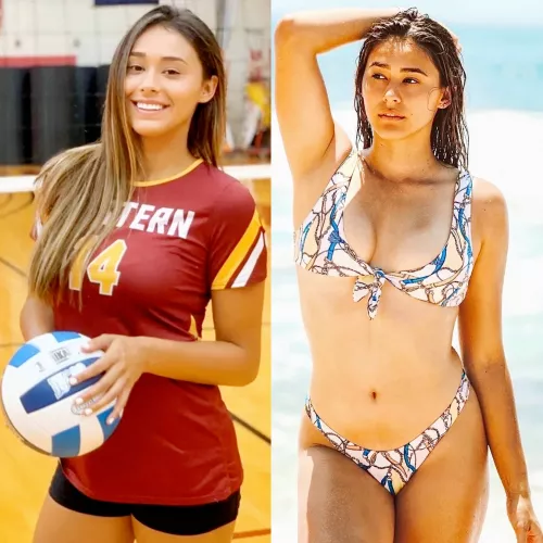 Court vs Beach look by redditphotosonly