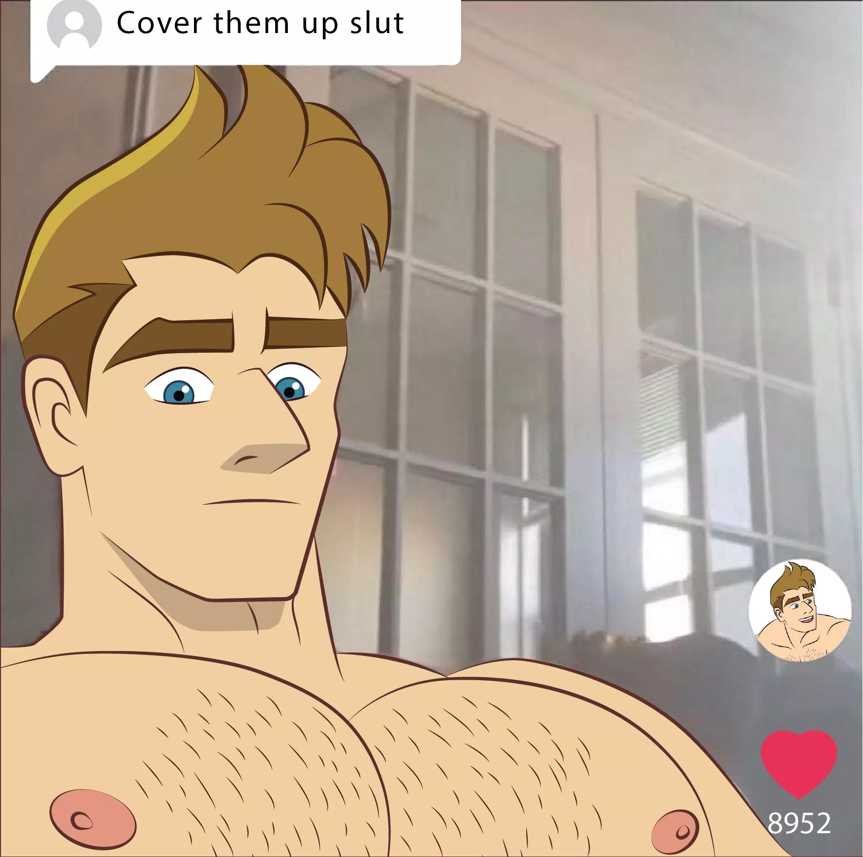 “Cover them up slut” - Agent Mary version 👀 (@MoonBurn203) posted by MoonBurn203