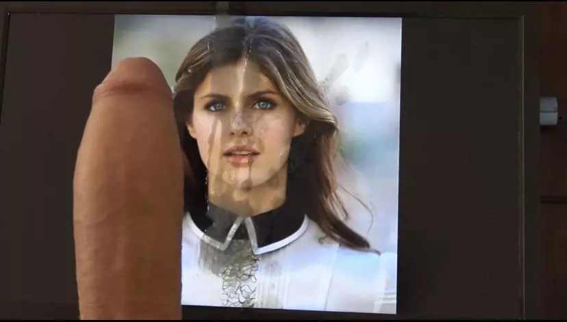 Covered alex daddarios gorgeous face and eyes. There may be a vid of it too😉 posted by johnwick9011