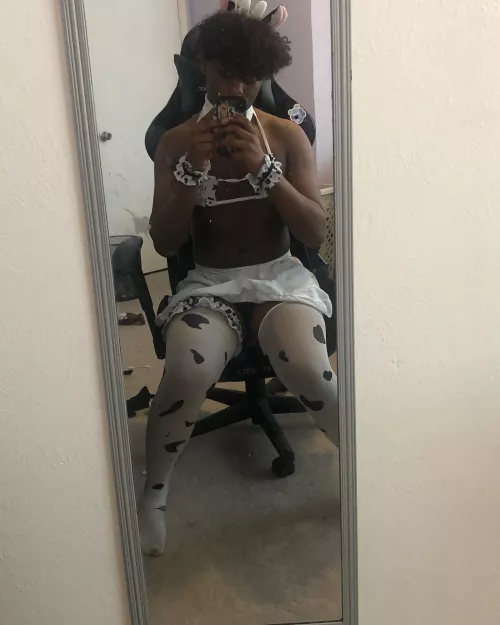 cowmaid🐄🐮 by blasian_femboy