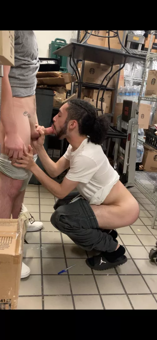 Coworker bj by Shower-Express