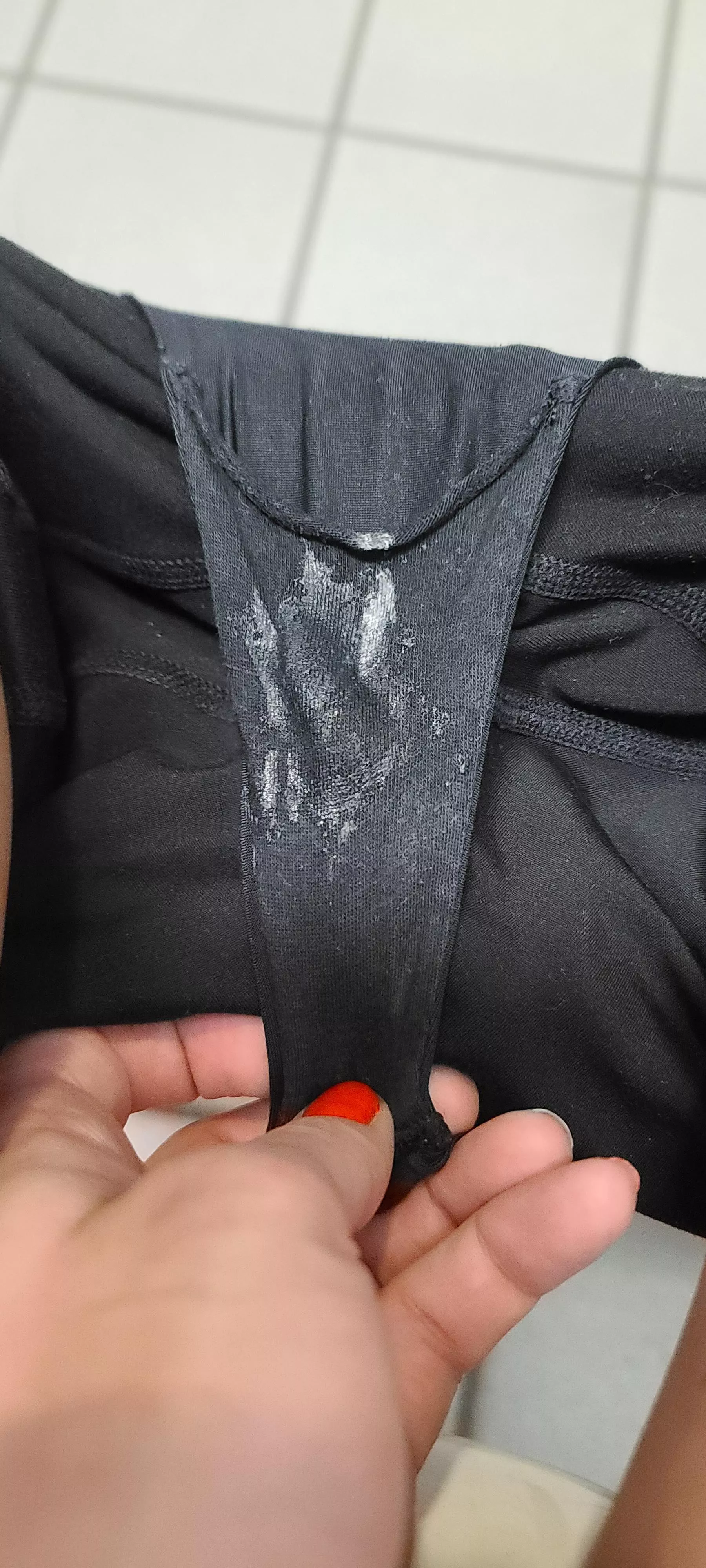 Creamed thru my thong at work today because of you guys 🥰😛[f] posted by Kacielayne74