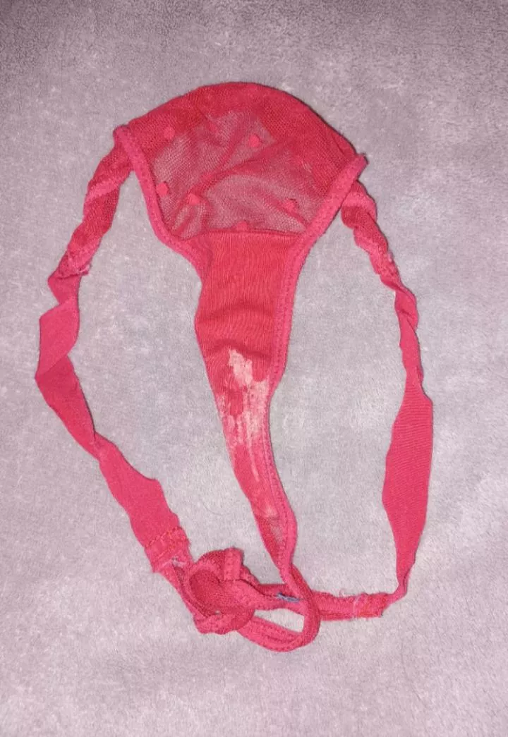 creamie thong posted by Bigwazza12