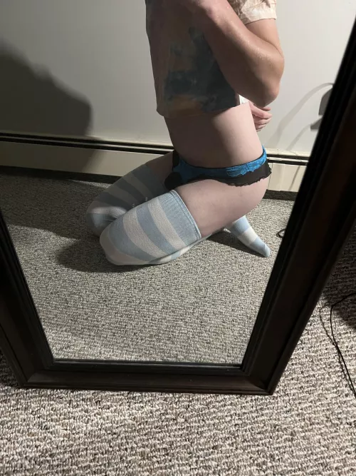 Crop top and panties :) by slaveboy3130