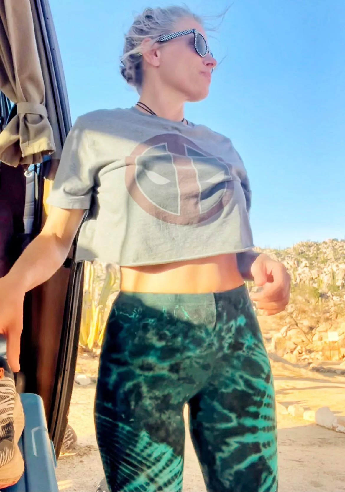 Crop top at 50. You betcha! posted by thatgirlinthevanagon