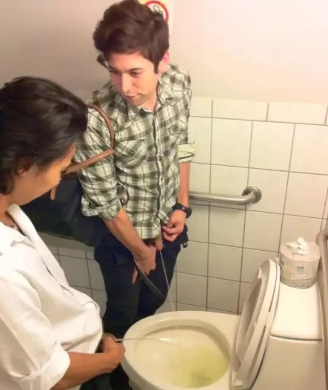 Crossing streams on campus posted by brainstrmz