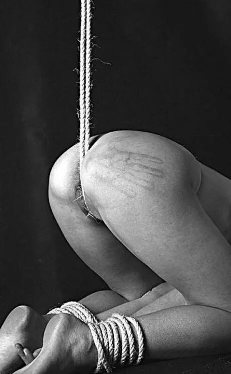 Crotch roped in black and white!! posted by 52matryan