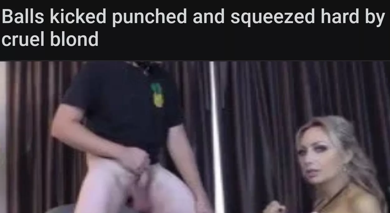 cruel blonde, it got deleted, if you have it saved please send in my dms posted by StrawberryNo2208