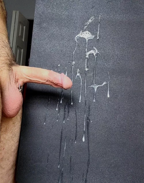 Cum Covered Canvas from Cut Cock by AgentToll