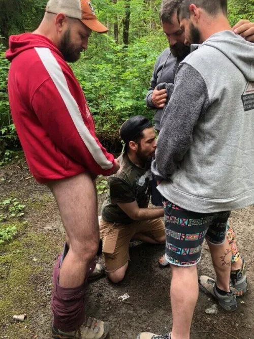 Cum hungry cock whore getting fed… by Str8_Dom_4_Fags