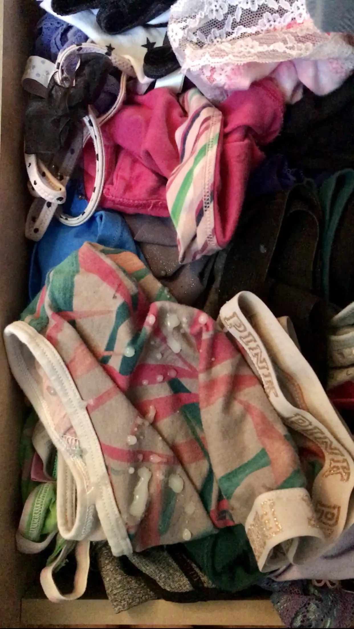 Cum in wife's panty drawer posted by modmin684
