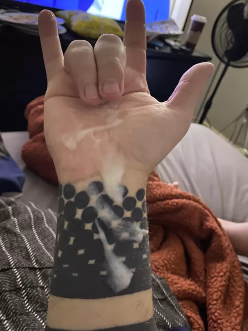 Cum lick it clean boy! by Darkone923