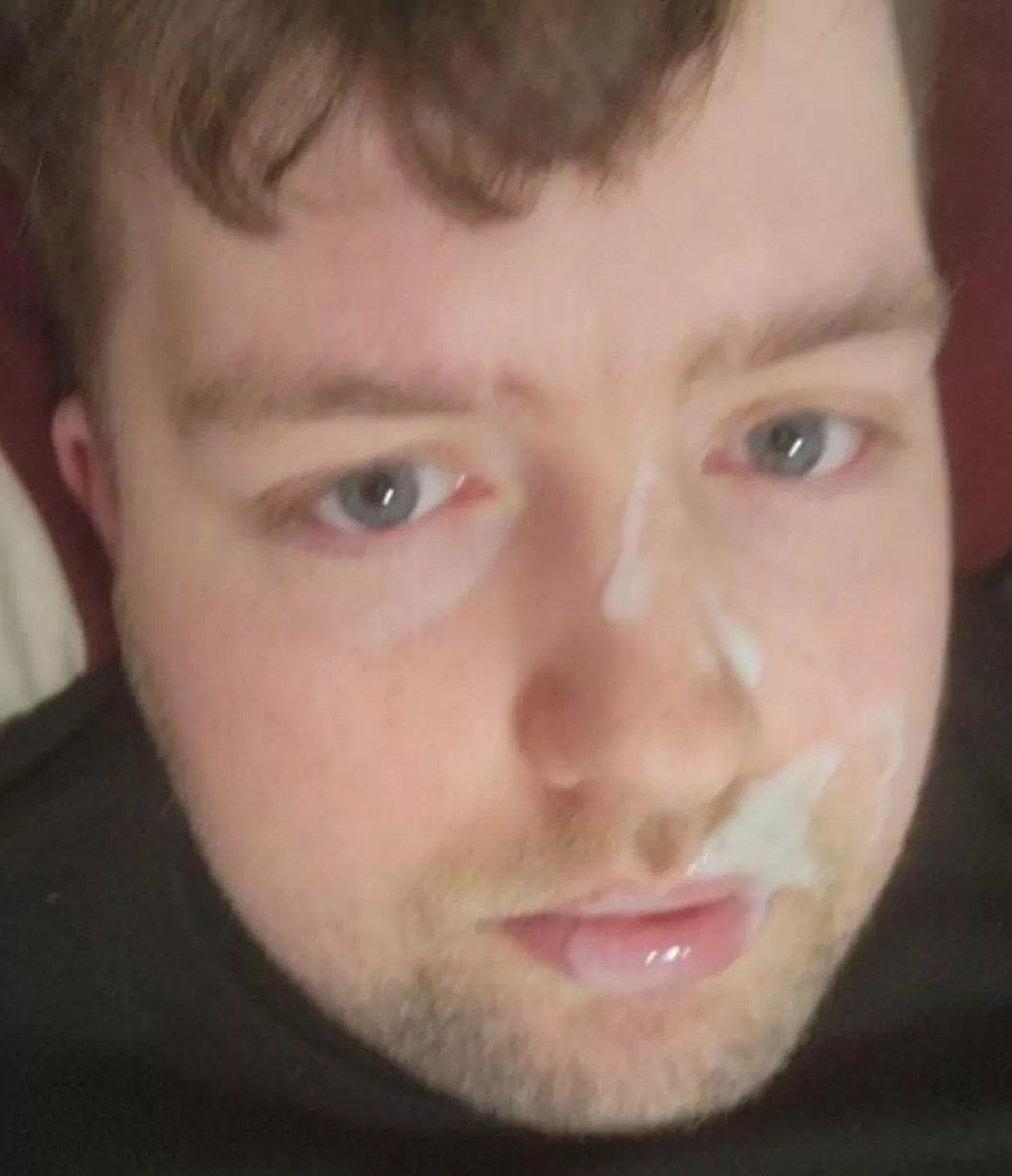 Cum on his face! posted by InevitableMuffin9494
