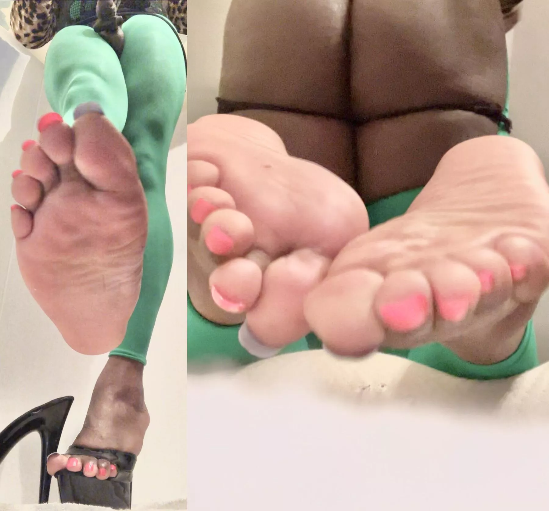Cum on my soles posted by tgirlshayla