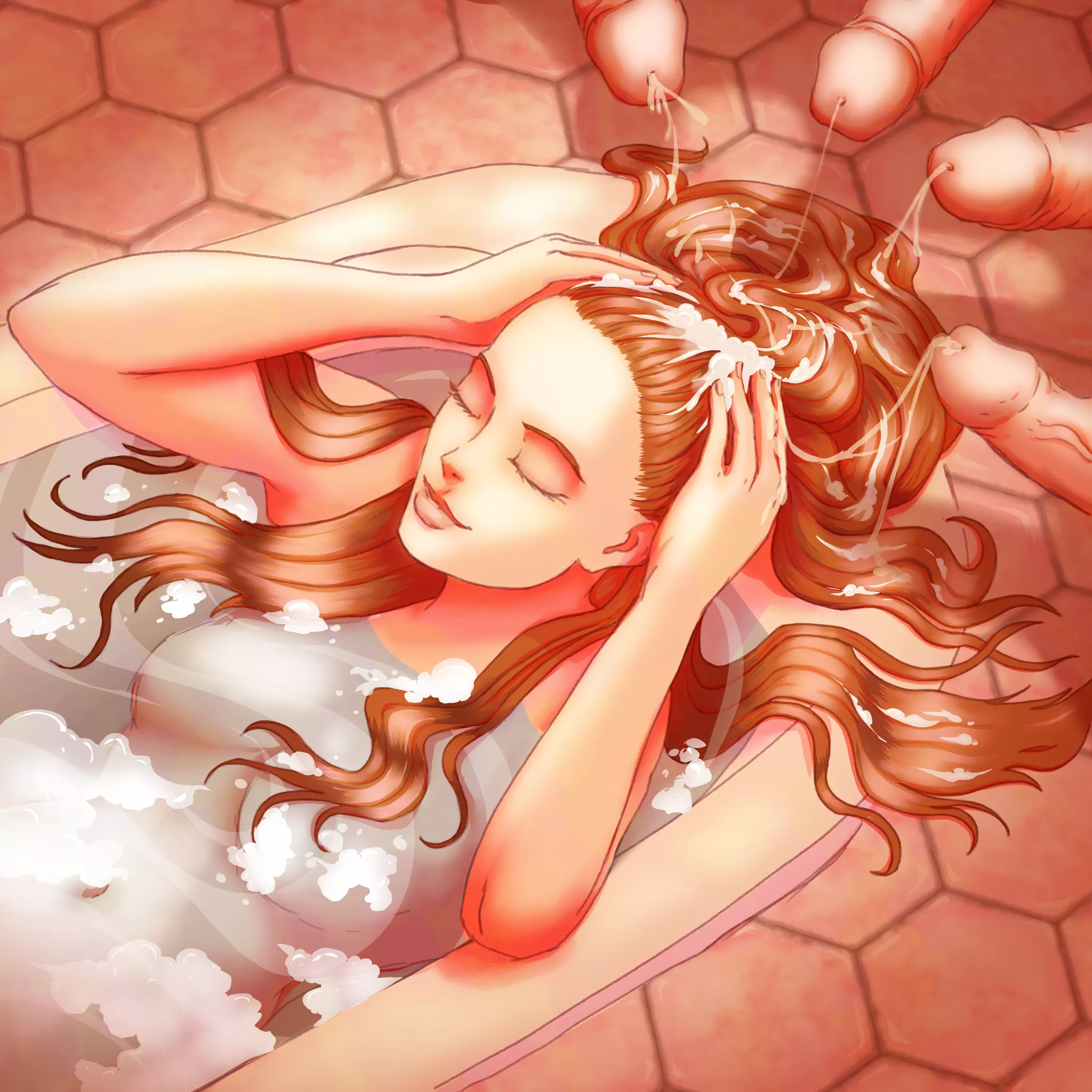 Cum shampoo lathering, hope you ll like it :-) posted by HairMouser