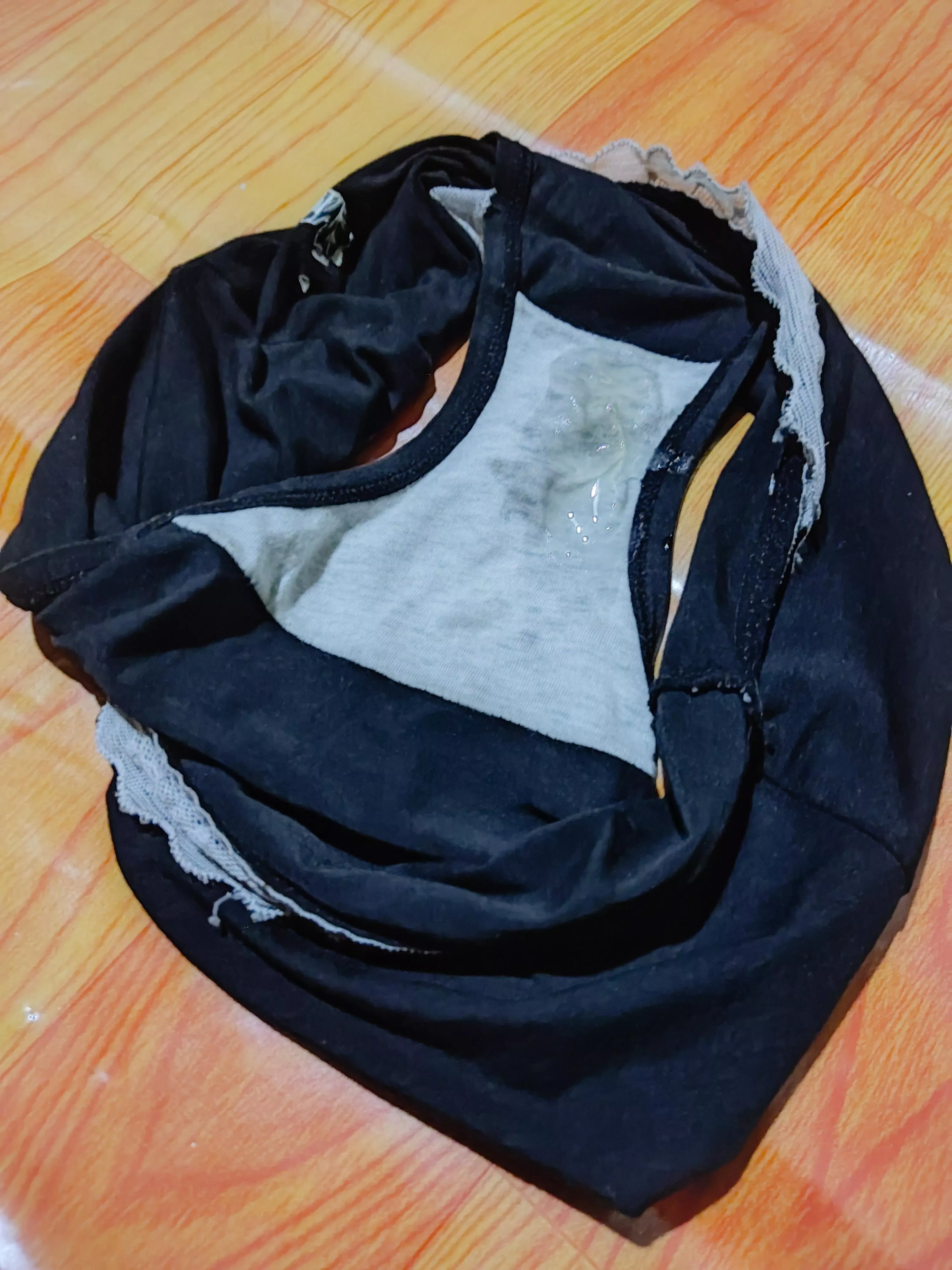 Cummed on my wife sister's cute pannties posted by Automatic_Stranger57