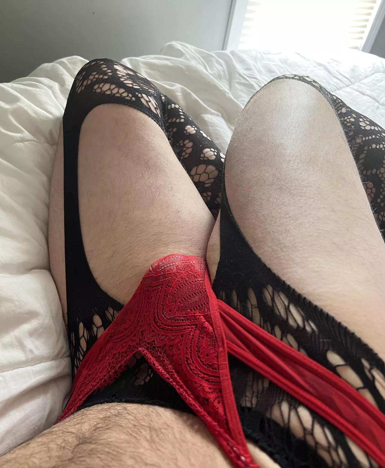 Cumming in these red panties feels so good! 💦 posted by levueh
