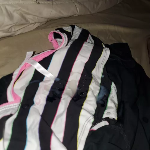 Cumming on the wifes panties 😍 NSFW by Gundawg82