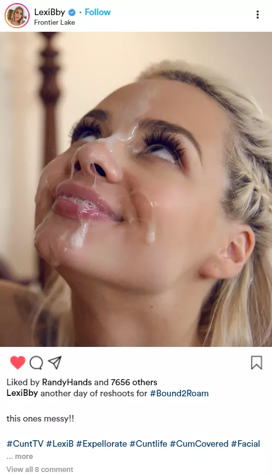 (Cuntagram) @LexiBby day 2 of reshoots posted by LexiBMDE