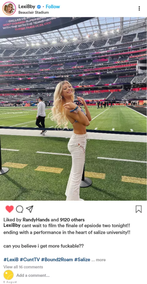 (cuntagram) @lexibby ready for my live performance?? by LexiBMDE