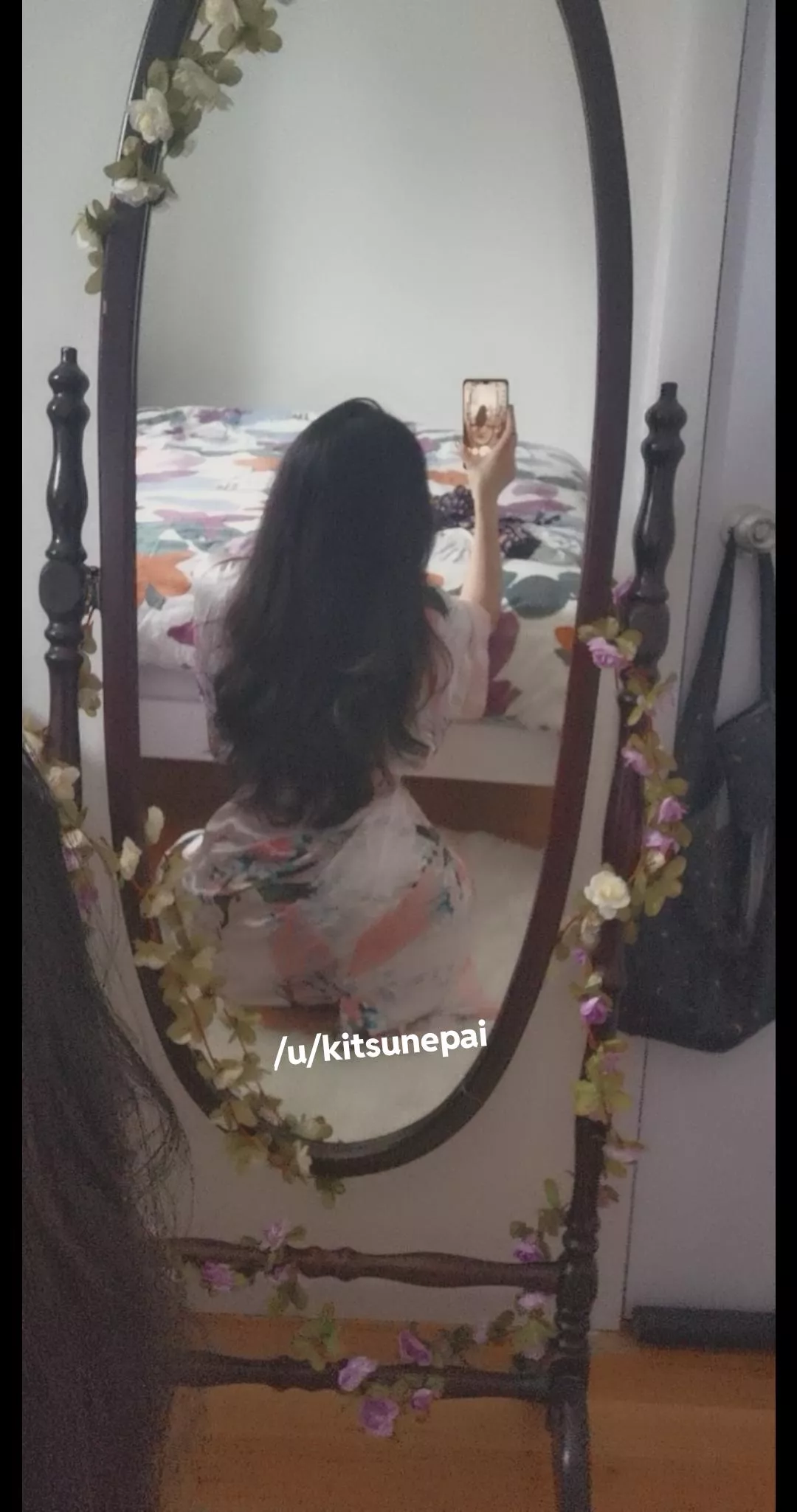 curious about what's underneath my robe? 😜 posted by kitsunepai