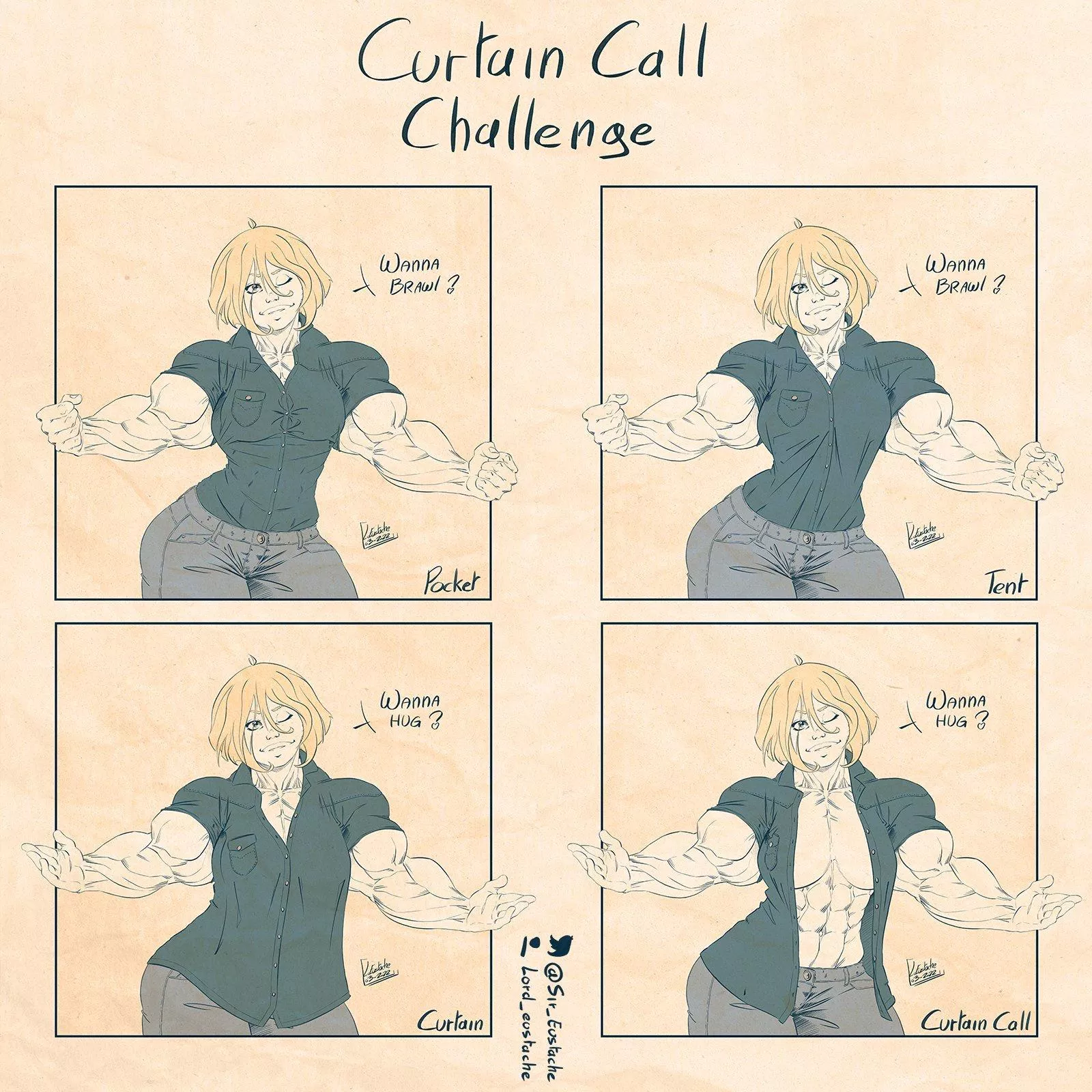 Curtain Call Challenge( @Sir_Eustache) posted by TheTMoneyMan