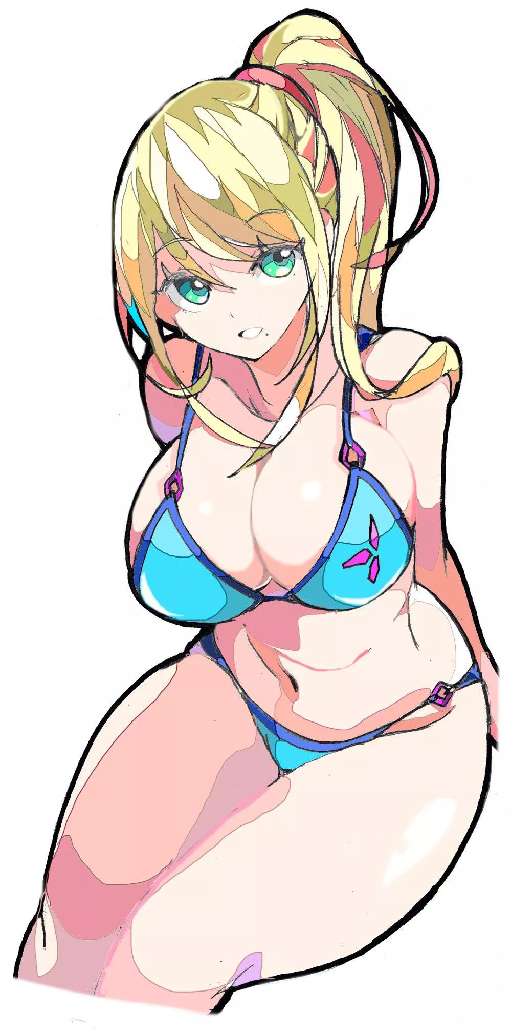 Curvy Samus posted by tinkancan