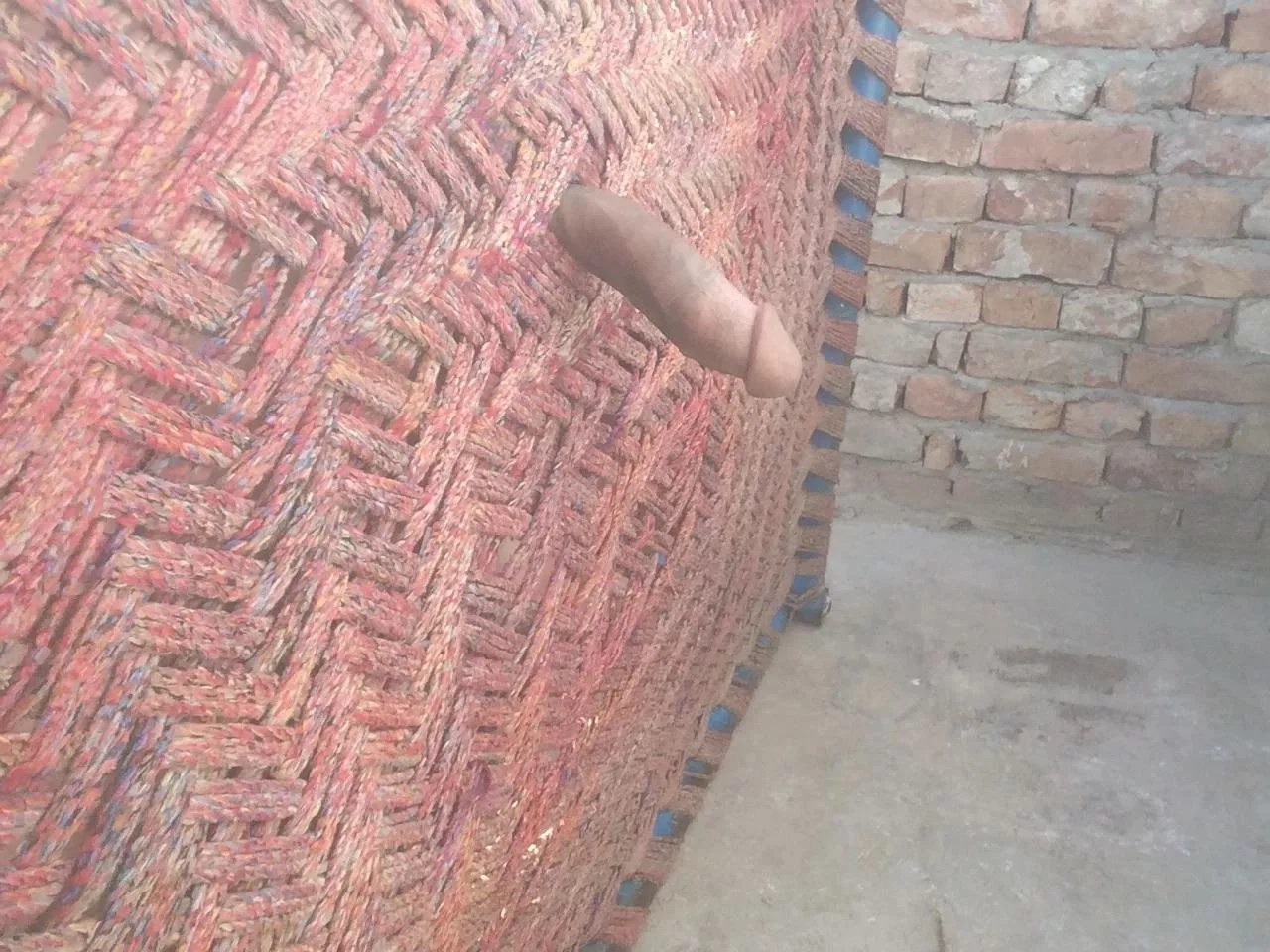 Cut cock through a desi glory hole posted by ursssssreddit