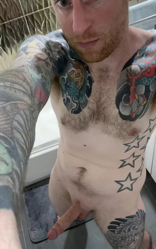 Cut, ginger, tattooed. What’cha think? (37)(oc) by giraffechickenzz