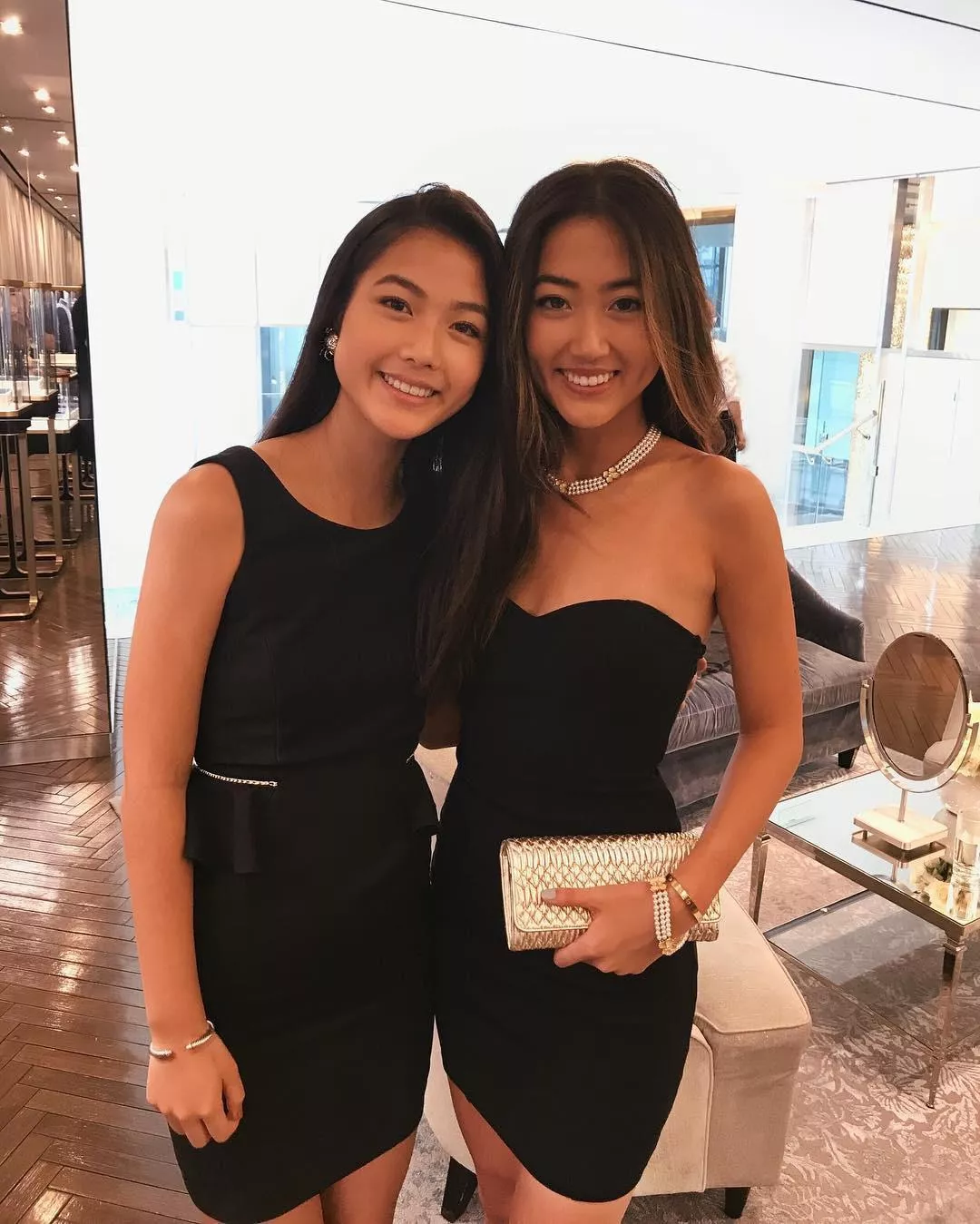 Cute Asians in Black Dresses posted by rikkux2
