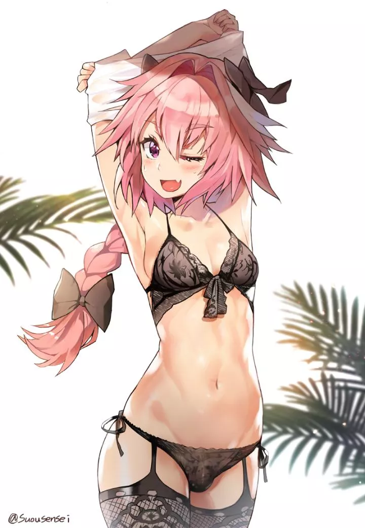 Cute astolfo is here to meet ya. what is your plan on what to do next? posted by Sissy_Lover_for_life