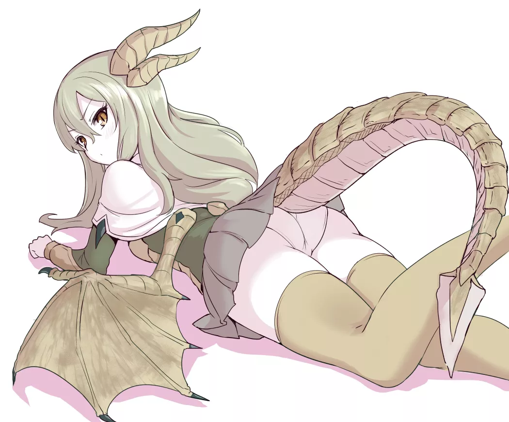 Cute Dragon Girl Upskirt (Okamura) posted by AnnualObject