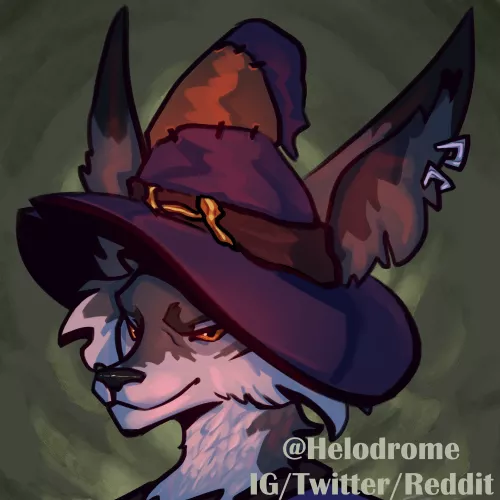 Cute little hat fellow drawn for a commission recently! (Art by me) by helodrome