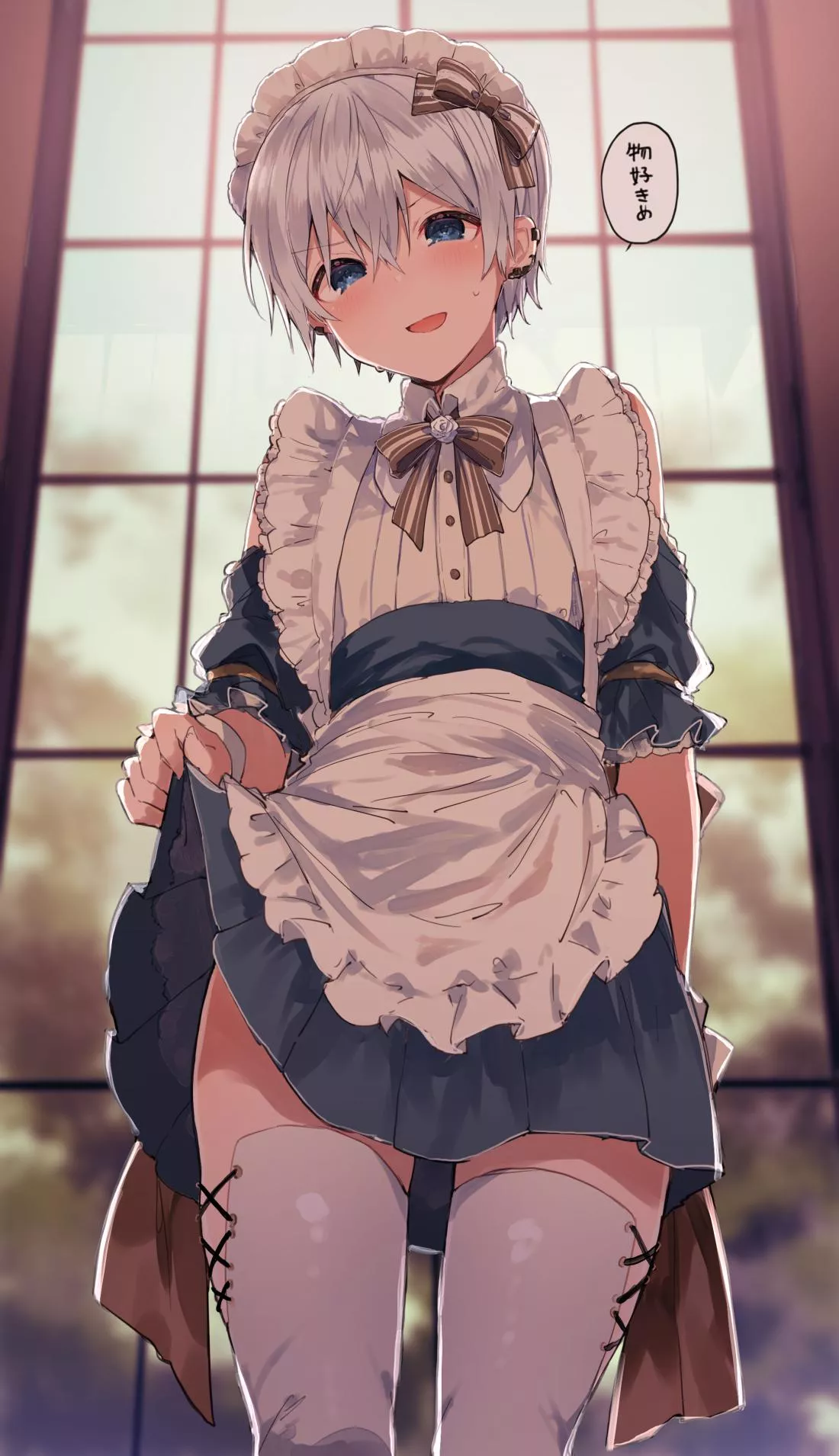 Cute maid boy posted by ChronosNumbers