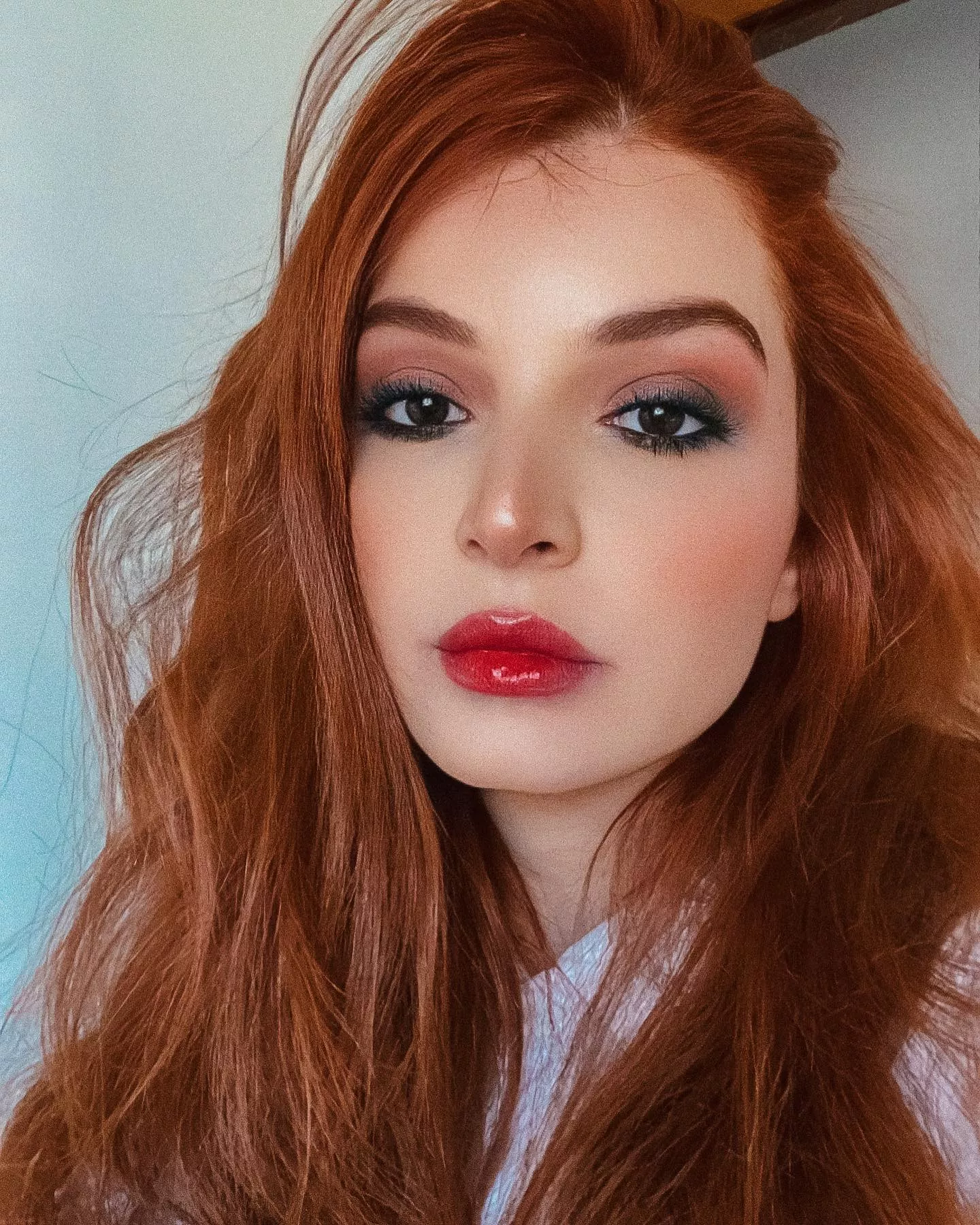 Cute Redhead All Made Up posted by gooningaccount