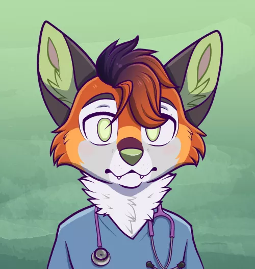 Cutie Icon for Dr. Huxley Happygrowl (by @savajbunny) by SavajBunny