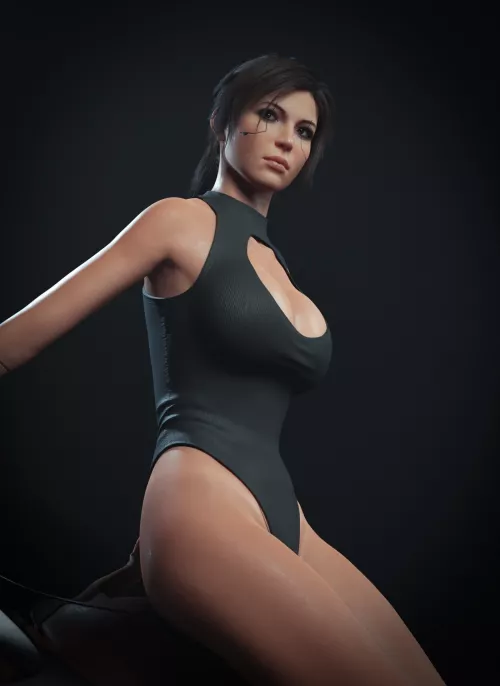 Cyber Lara (KhrisX) by Kuro-Oji