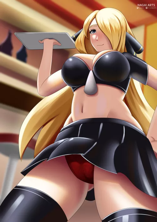 Cynthia [Pokemon] by ScytheTheAnswer