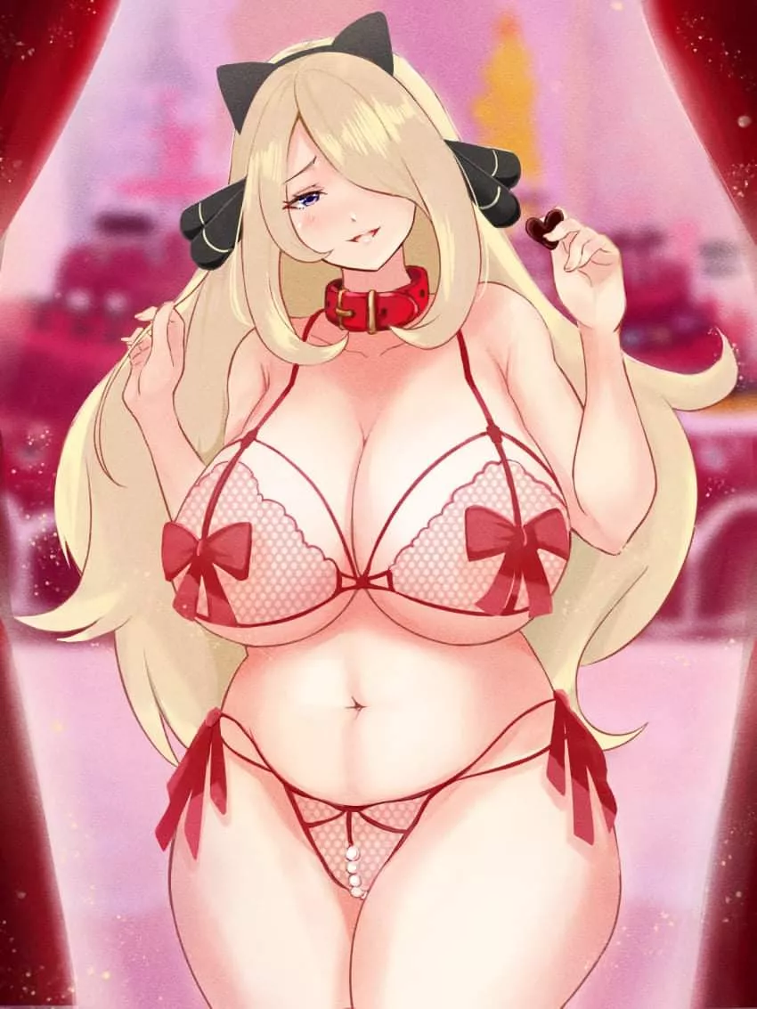 Cynthia's newest lingerie. posted by The_Tactical_Nerd