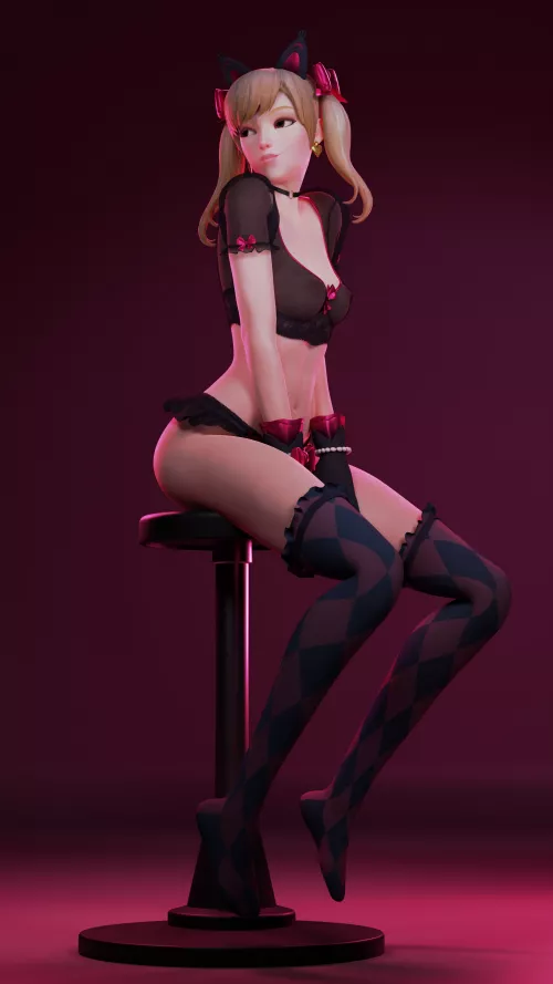 D va (Jinx Shaco) by Mxfyn