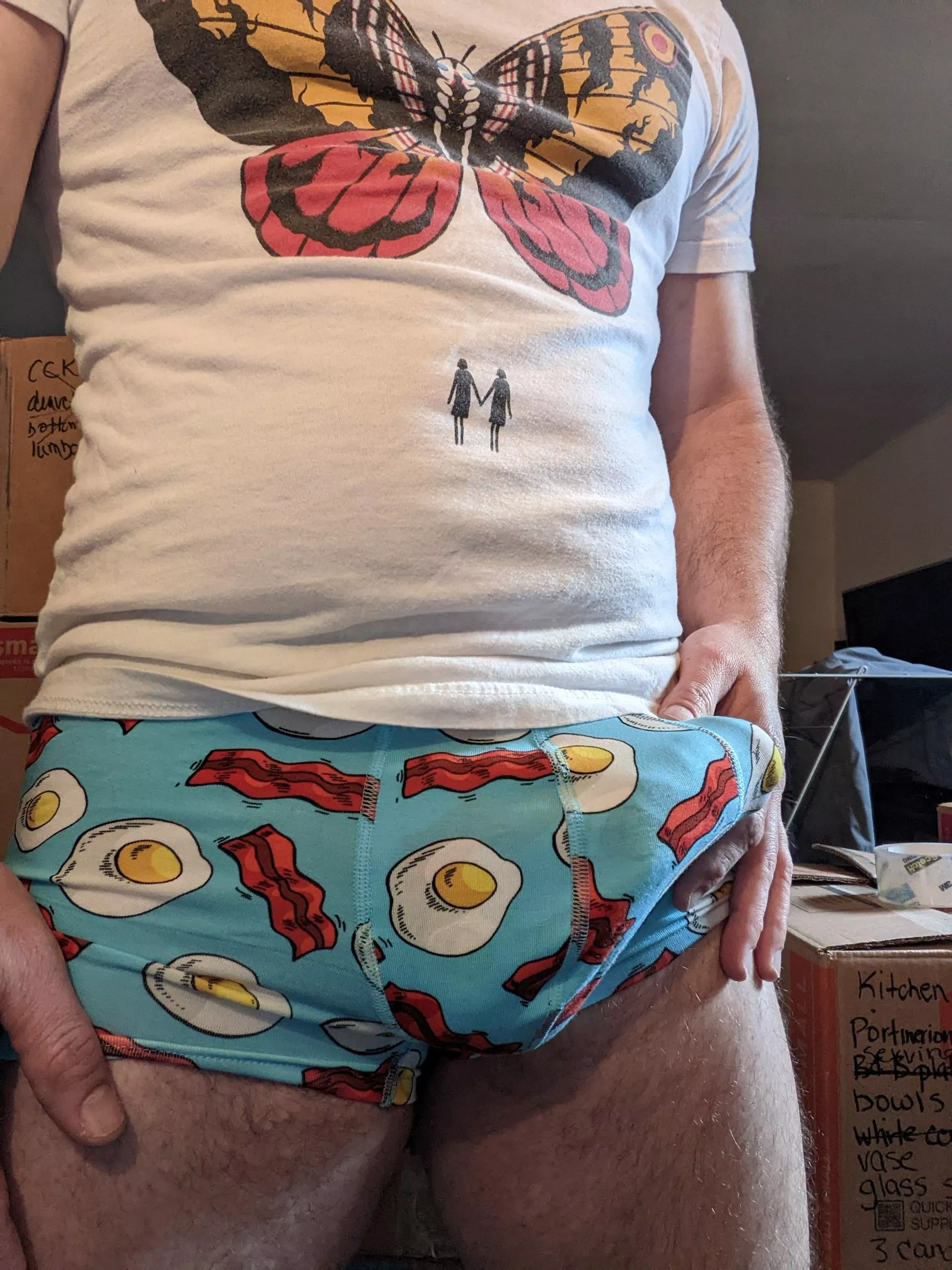 Daddy [40] has breakfast ready posted by MarxDad