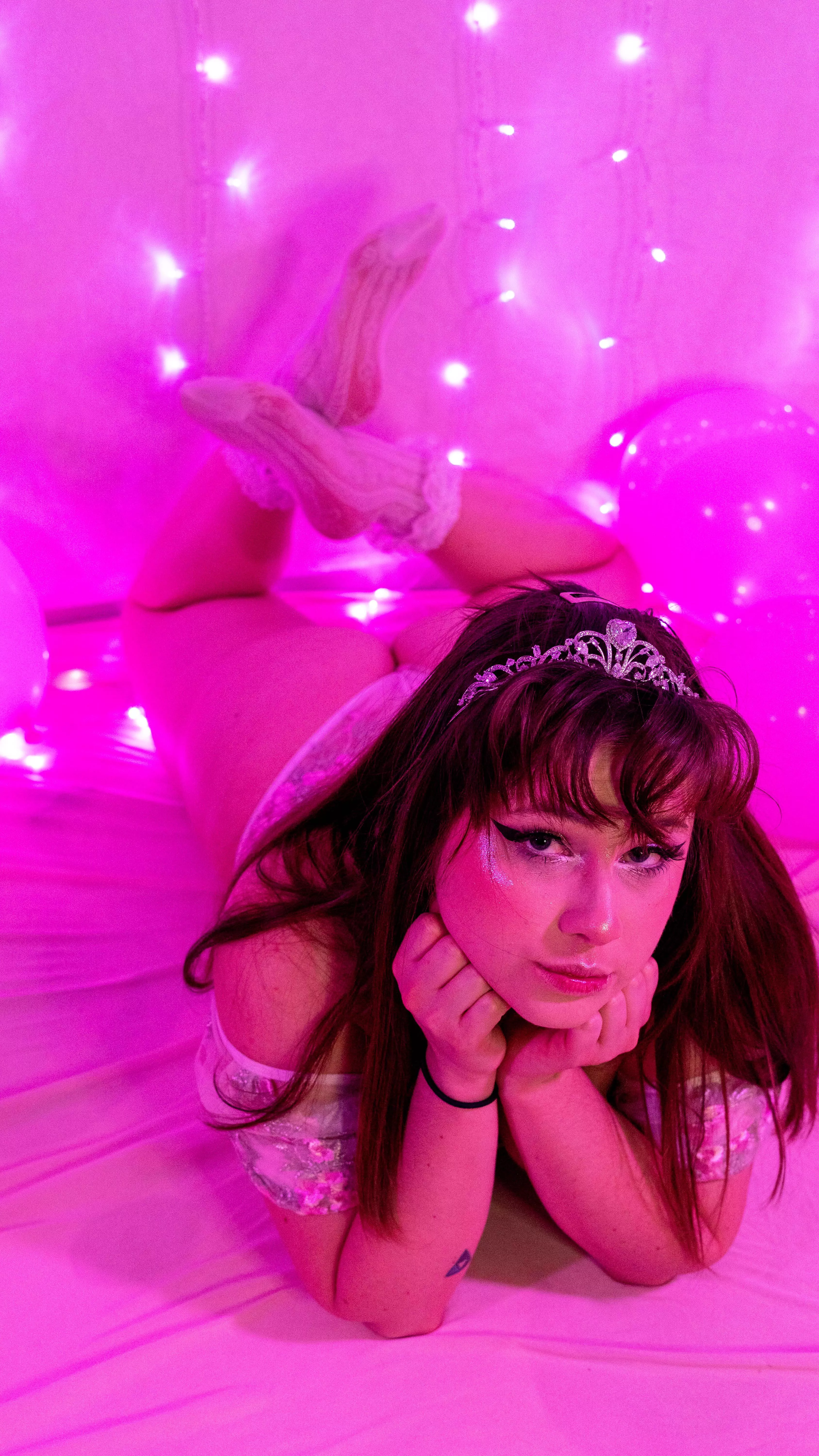 daddy, do u like ur little girls makeup? posted by princesssattire