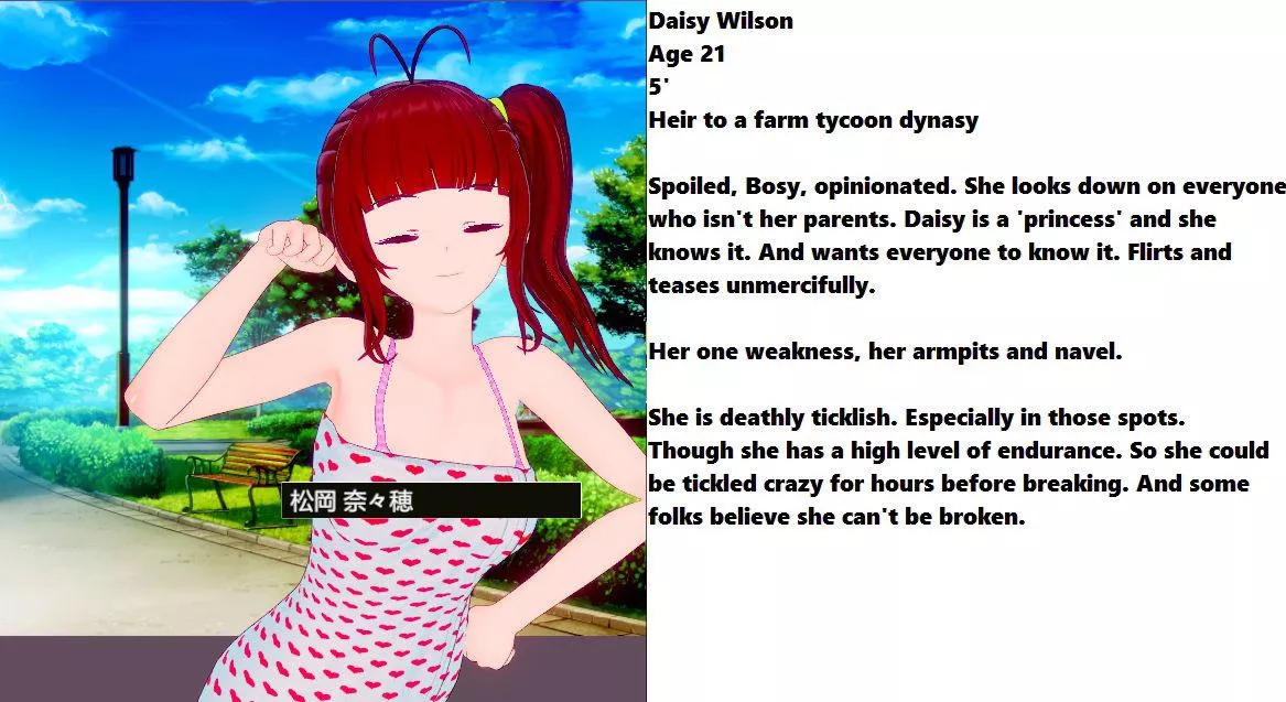 Daisy’s armpits posted by DesertRat375