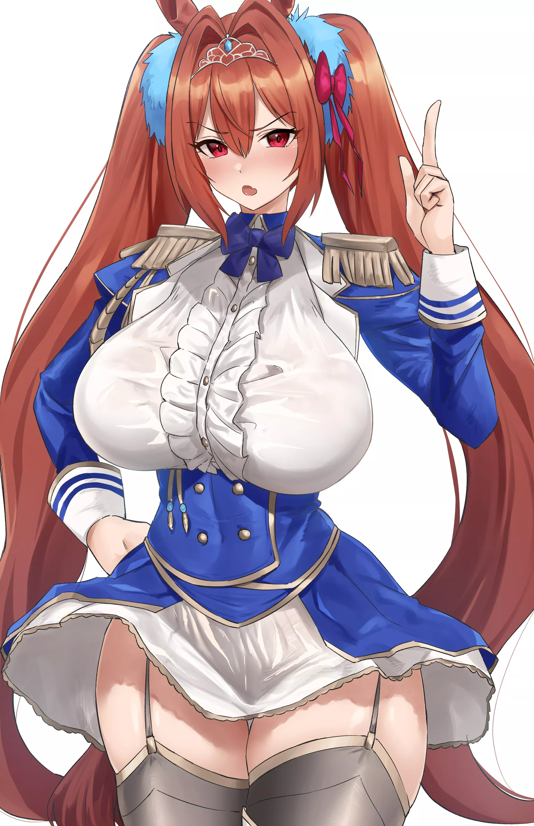 Daiwa Scarlet [Musume: Pretty Derby] by (Hotate) posted by Faoovo