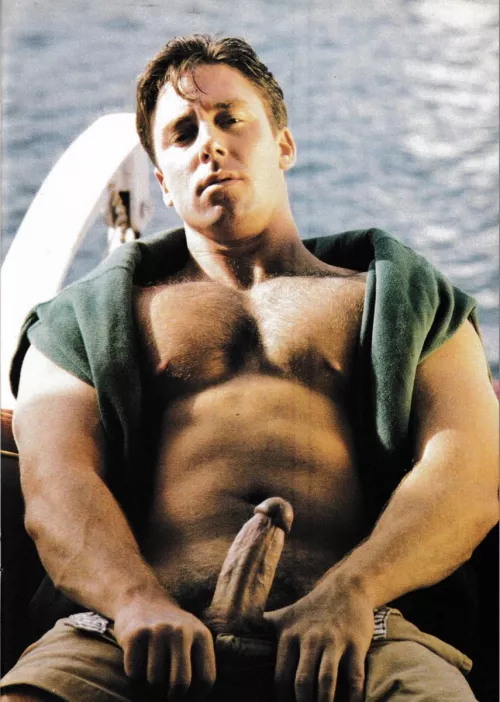 Damian Michael, A Man in Every Port - Photographed by Keith Tudor for Advocate Men. May, 1993 by SevenNSFW