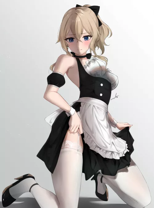 Dandelion Maid Thighs by ArmorXIII