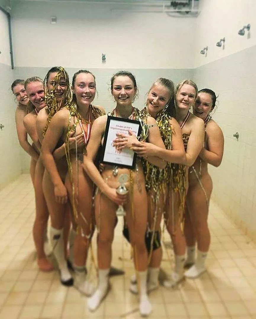 Danish Handball Team celebreting naked posted by alexfox79