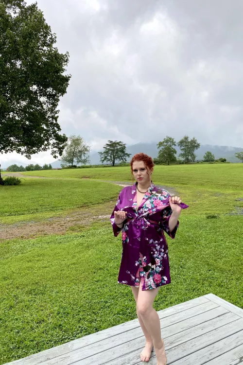 Dare me to take this off? by CloverTravels