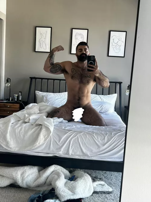 Dark hairy and sweaty. Get in there and huff my testosterone by MooseDaddy999